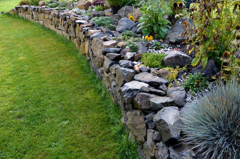 Finished Stone Wall